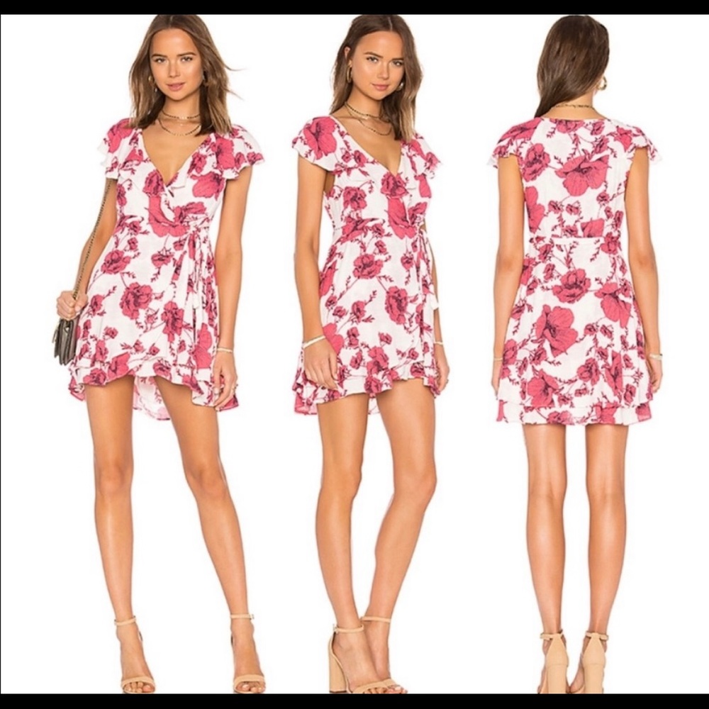 Free People French Quarter wrap dress